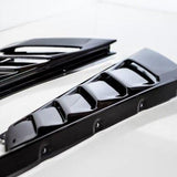 Engine Vents (2PC) Carbon Fiber / Factory OEM-Style