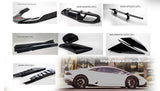 Huracan 12-Piece Carbon Fiber Trim Package | Performante Wing + Decklid